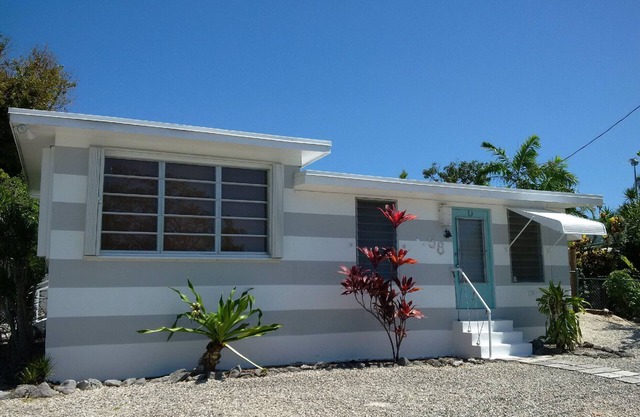 Laidback Beach Shack, with a Vintage Retro Vibe & Serene Feel.