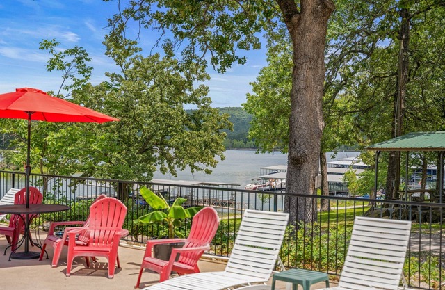 Lakefront 2BR Cabin w/Pool + Swim & Boat dock