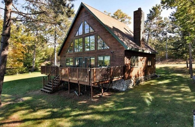 Lakefront A-Frame Cabin, Year Round