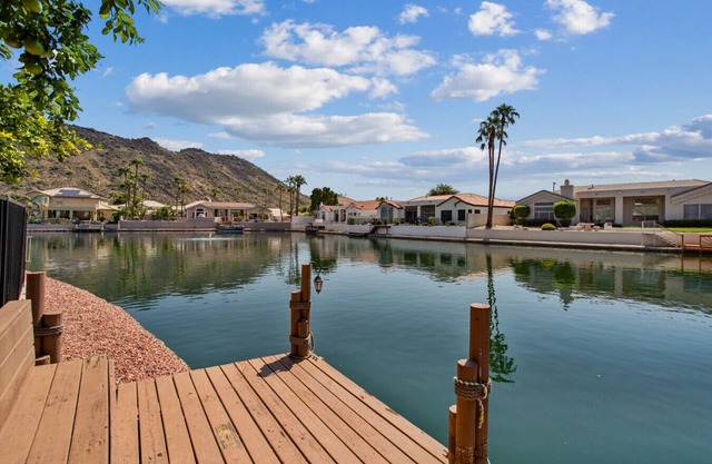 Lakefront Oasis | Pool, Spa + BBQ Patio