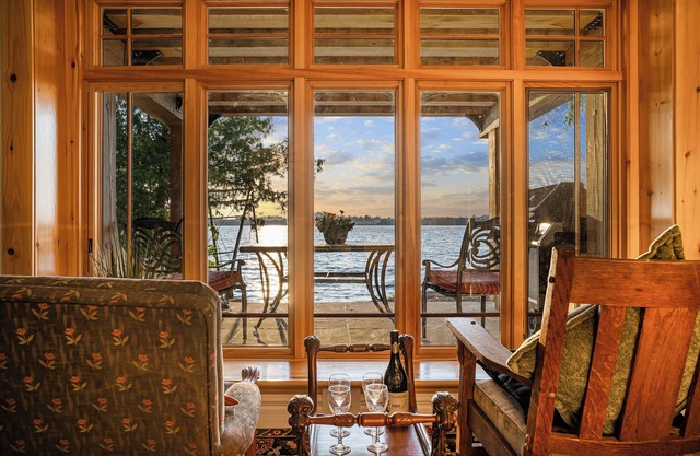 Lakefront Retreat with Sauna, Fireplace & Parking