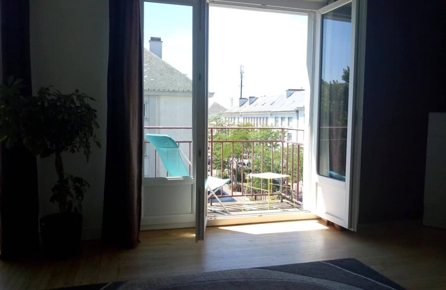 Large, bright apartment in the heart of the city