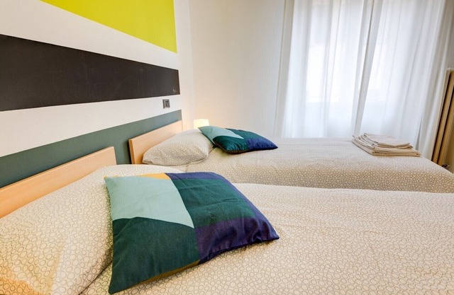 Large central two-rooms apartment with Wi-Fi & washing machine