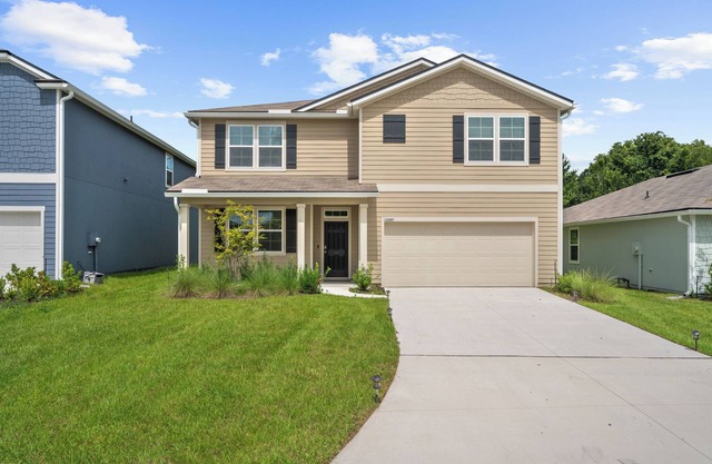 Large JAX Home: 4 Beds, Office + Gym, Backyard Preserve