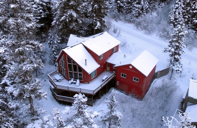 Large Luxurious Girdwood Getaway with Game Room, New Hot Tub, & EV Charger