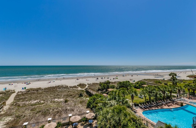 Large Oceanfront Three Bedroom Two Bath Condo at Carolina Dunes! (6th Floor)