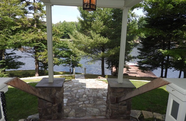 Large Old Forge Waterfront Victorian With Dock