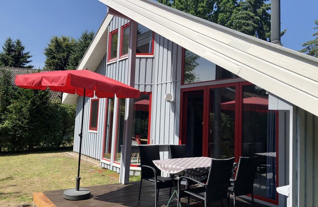 Large Sweden house in the holiday park Mirow