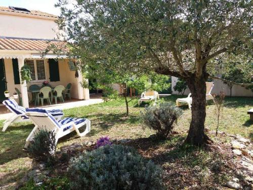 Le clos de la Plage - Villa vintage avec jardin privé - 5mn de la plage - 6 personnes