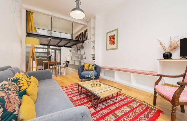 Le Loft du Stade | 6 rooms | terrace | arcade | architect's loft