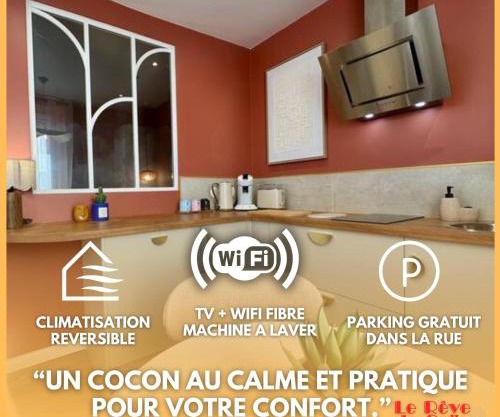 "Le rêve de Gaïa" Wifi, parking gratuit dans la rue