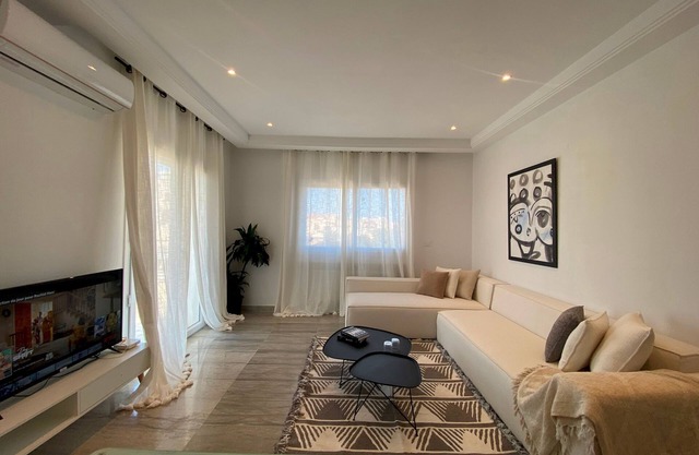 Le Relais: Apt de luxe à 5mn de la marsa