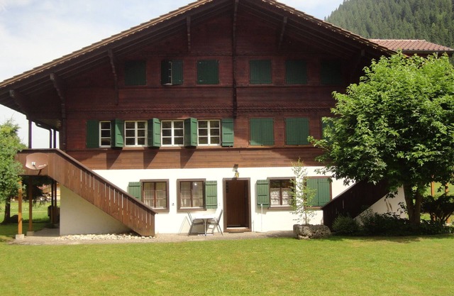 Lenk apartment, CH, 4 bed, child friendly, dream panorama