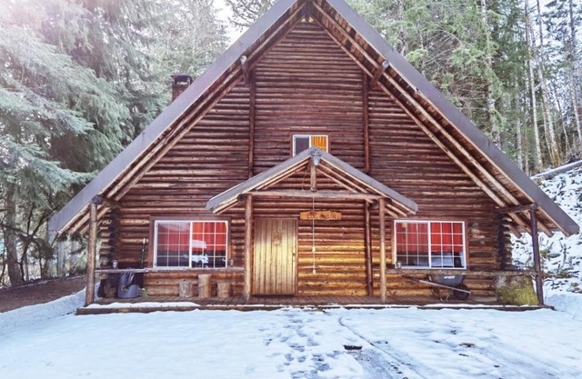 Log Cabin at Rainier Lodge - 0,4 m from entrance cabin