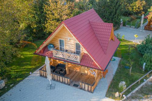 Log Cabin Chalets with Private Sauna