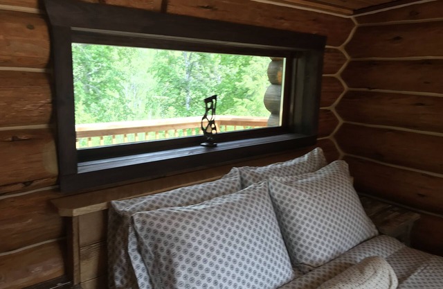 Log Cabin with Amazing views and River access!