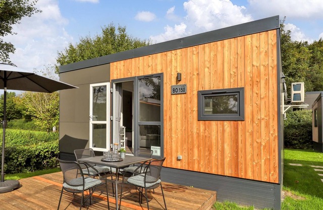 Look forward to a vacation close to numerous activities in the real Tiny House at Camping Park Wemdi