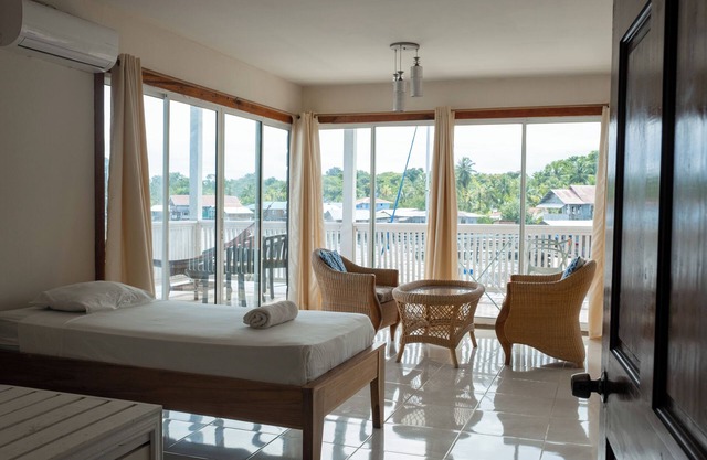 Los Balcones over the sea