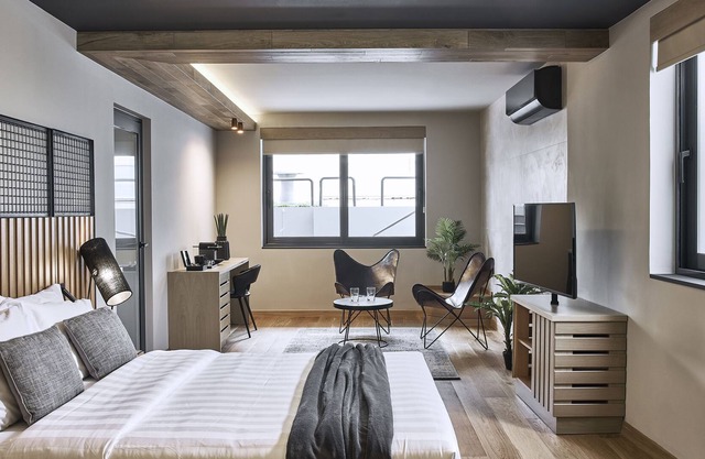 Lounge - Deluxe Double Room in Glyfada