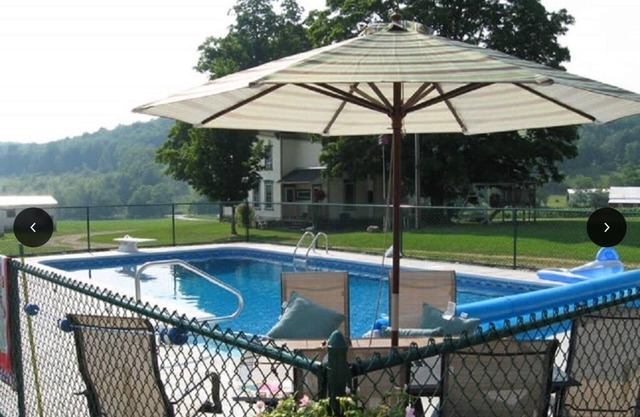 Lovely 4 bedroom 3 bath farmhouse with pool, located in Cooperstown, NY