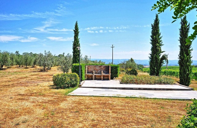 Lovely apartment for 2 guests with pool, A/C, WIFI, TV, patio and panoramic view