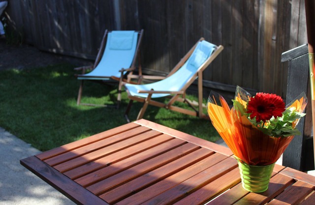 Lovely character suite, in very convenient, lush, West Side Neighbourhood