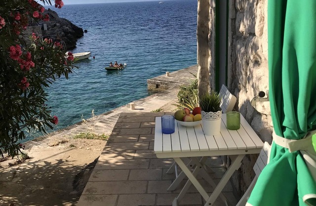 Lucica on Lastovo Beachfront House #2 With A/C & WIFI