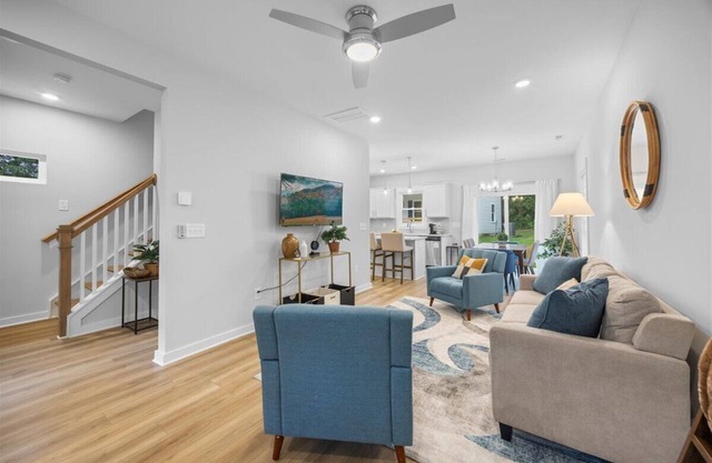 Luxe 3BR Retreat Mins to Duke Campus, DPAC, NCCU & Downtown Durham/FREE PARKING