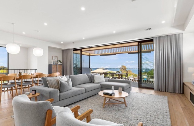 Luxe beachfront property opposite the beach