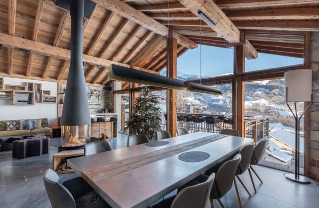 Luxury chalet with hot tub, sauna, and cinema