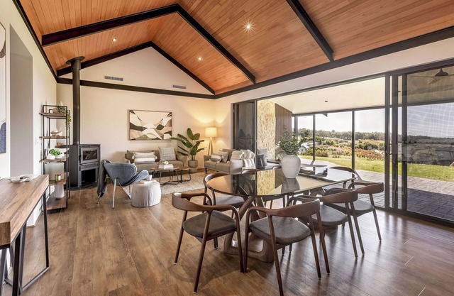 LUXURIOUS RURAL ESCAPE ON 3 ACRES BOASTS CAPTIVATING VALLEY AND OCEAN VISTAS