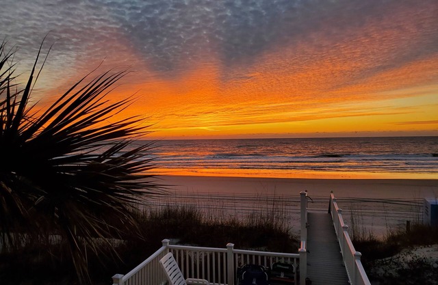 Luxury beach house ON THE SAND! Vacation in style! Literally steps to the beach!
