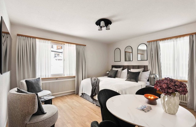 Luxury Davos Studio, Central, Near to Lifts