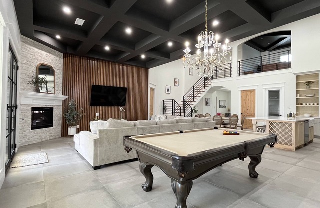 ✨ LUXURY Home! Walk to AT&T Stadium & Globe Life, Game Room, Basketball Court
