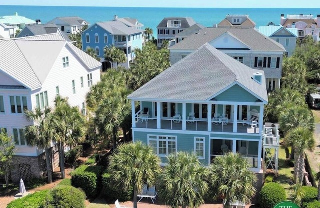 Luxury marsh front home offering both beach and marsh