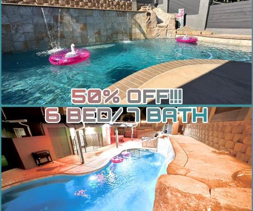 Luxury Resort POOL/SPA/Golf/Grill/Games/Sleep 40+