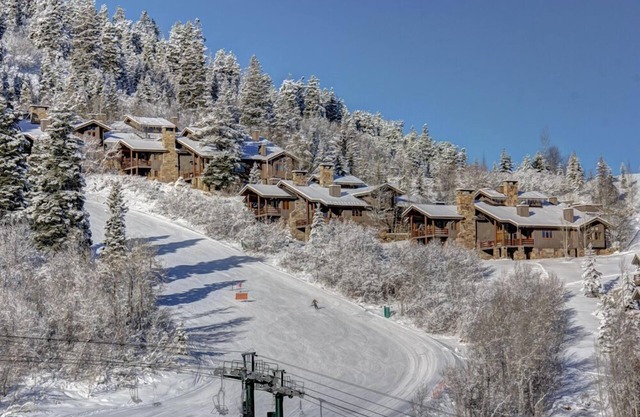 Luxury ski-in/ski-out in lower DV, RARE FIND! Gorgeous views from privat hot tub