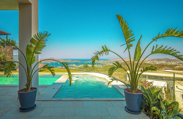 Luxury Villa: Sea & Marina Views
