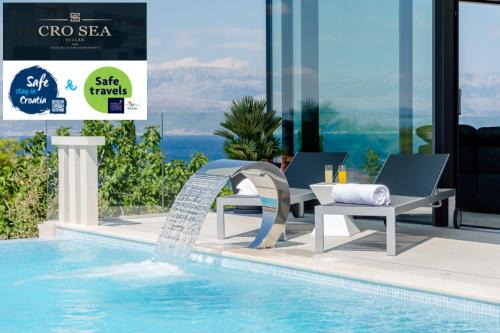 Luxury "Villa Vitae" with heated infinity-pool, 8 sleeps