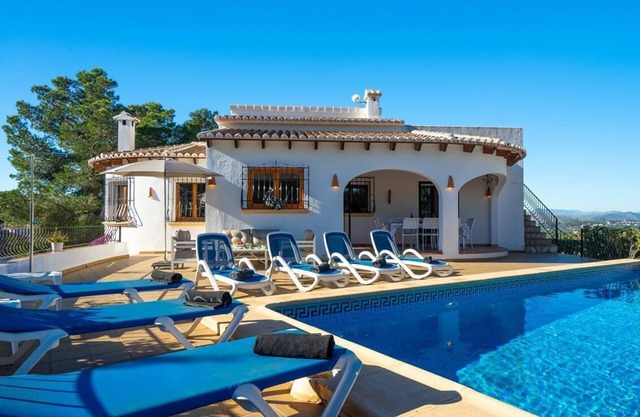 Luxury villa with private pool in Javea, on the Costa Blanca, Spain for 6 persons