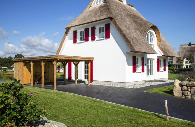 Luxushaus Boddenküste mit Sauna