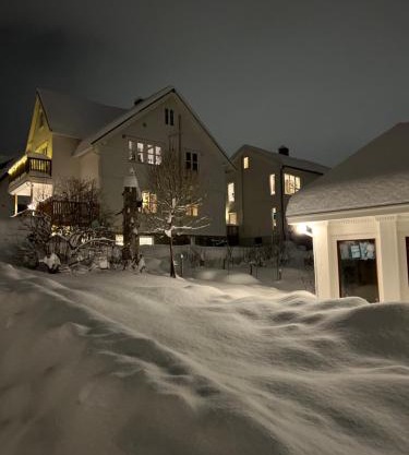 Lys, koselig og sentrumsnær leilighet i stille villastrøk!