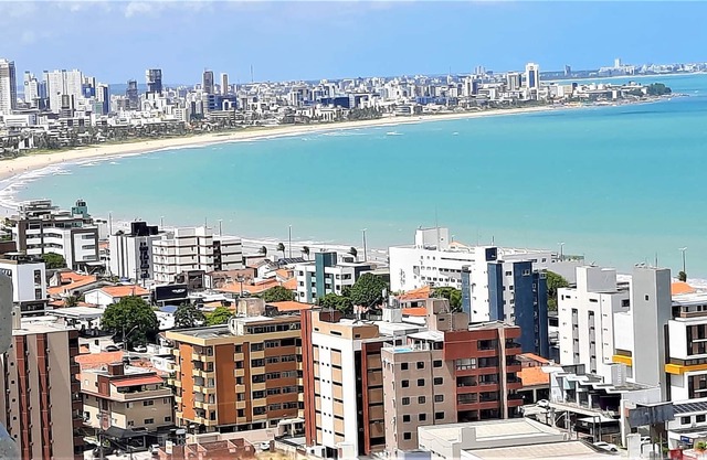 Magnificent 2 bedrooms close to the beach with beautiful panoramic views of the sea - Tambaú