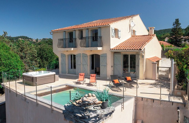 Magnificent views over Ajaccio Bay from Casa San Biaggio