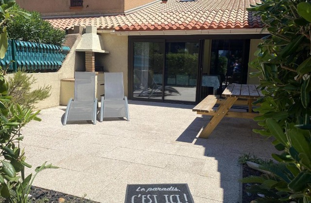 Maison de 2 chambres avec jardin clos a Leucate