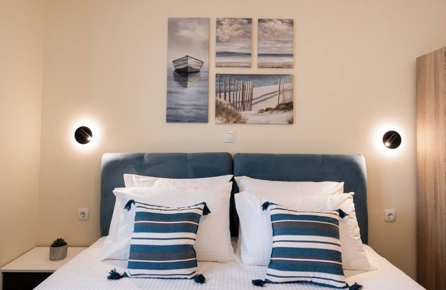 Marina's house Pergiali Lefkada,2-bedroom estate with AC, WiFi, Parking