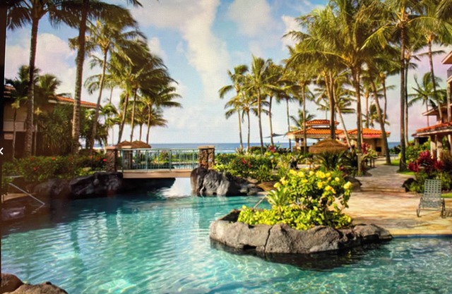 Marriott's Waiohai Beach Club. Resort Villa - 2 bedrooms, 2 bathrooms, sleeps 8.