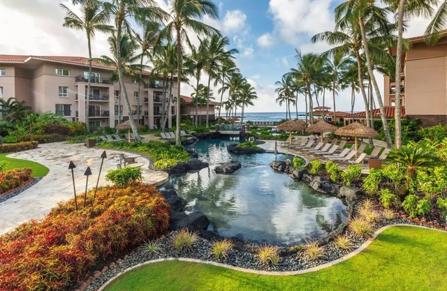 Marriott Waiohai Beach Club: 2 bedroom Villa on Poipu Beach - August