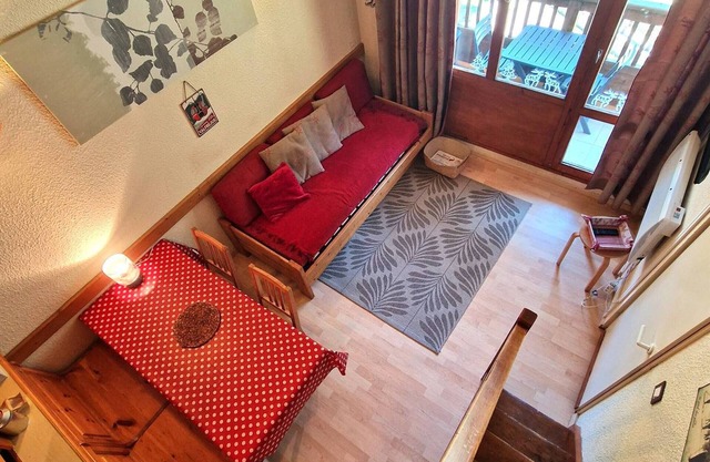 Mezzanine studio 4/6 people, Valfréjus, ski-in/ski-out
