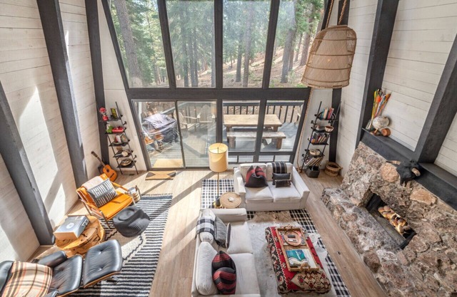 Mid Century Modern A-Frame Cabin at Northstar